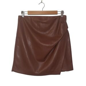 Aritzia Brown Mini Skirt